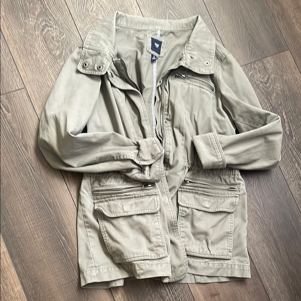 Gap green Khaki Utility Jacket